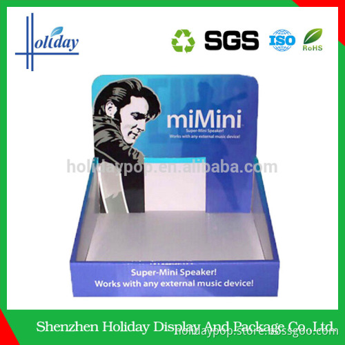 Large capacity cardboard counter display